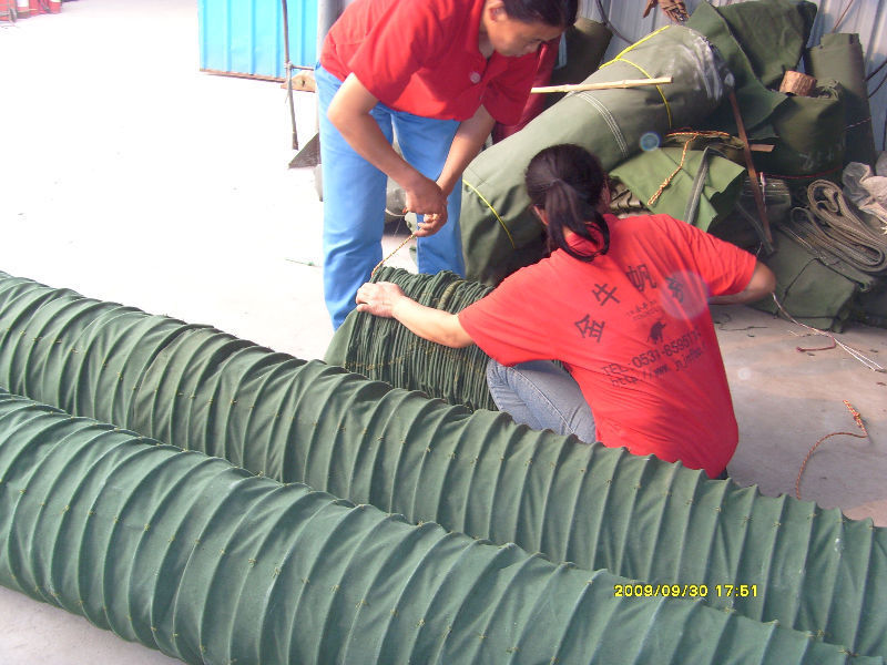 PVC Coated Polyester Fabric Air Duct