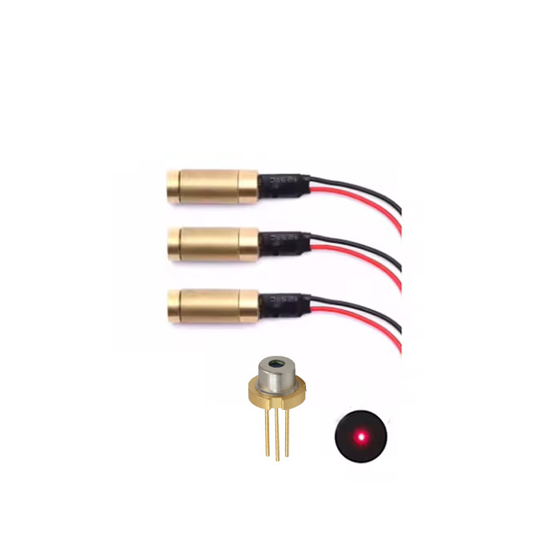 Long-Lasting Mini 650nm Laser Module with Diode Connectors for LED Strip Diodes