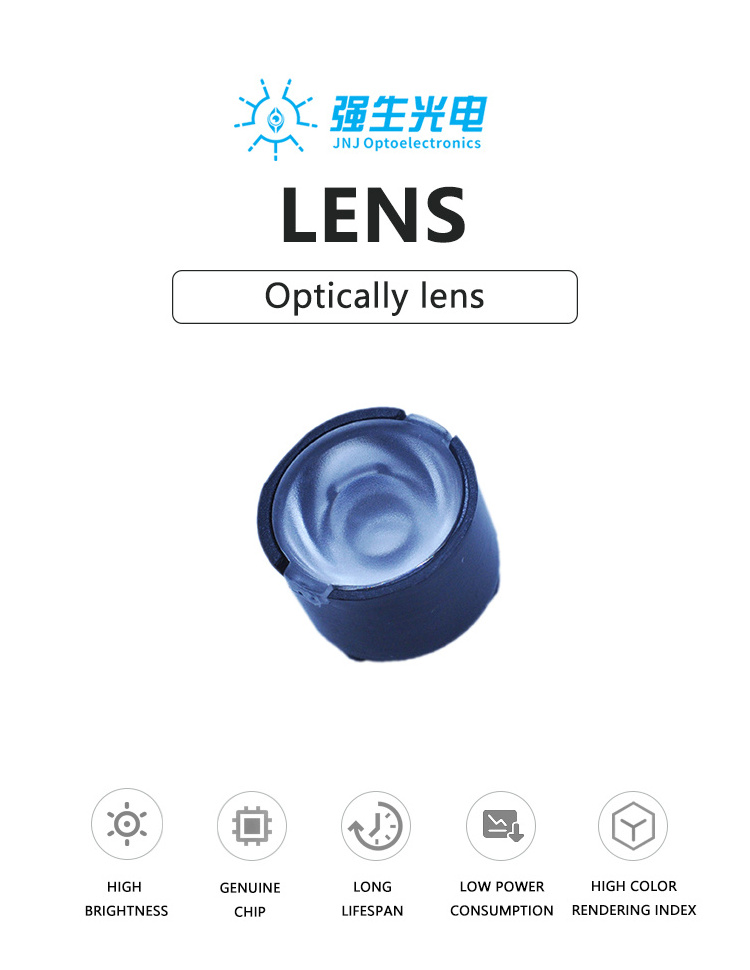 7060 IR LED Lens 11mm-21mm Diameter PMMA/Plastic Optical Lighting/LED Lens 15/30/45/60/90degree