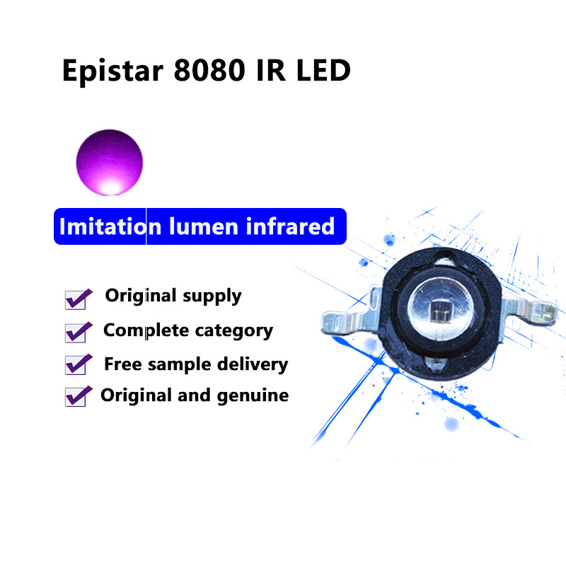 High-Power 2W Infrared LED Chip 850nm Cob LED with InGaN Material 1W Ir LED