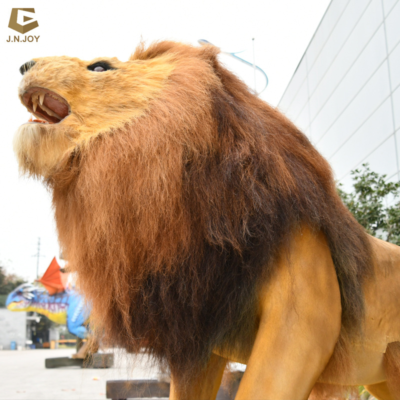 GO-69 Theme Park Life-size Animatronic Lion Suppliers