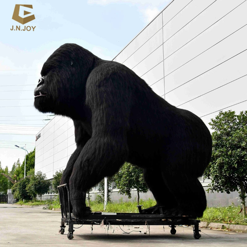 SGAI24 Robotic animatronic model realistic huge Full Size animal gorilla for zoo