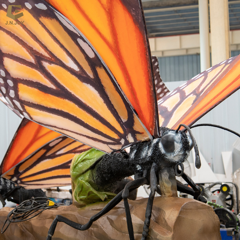 SGAI13 High Quality Carnival Equipment Butterfly Animatronic Model animatronic moving butterflies