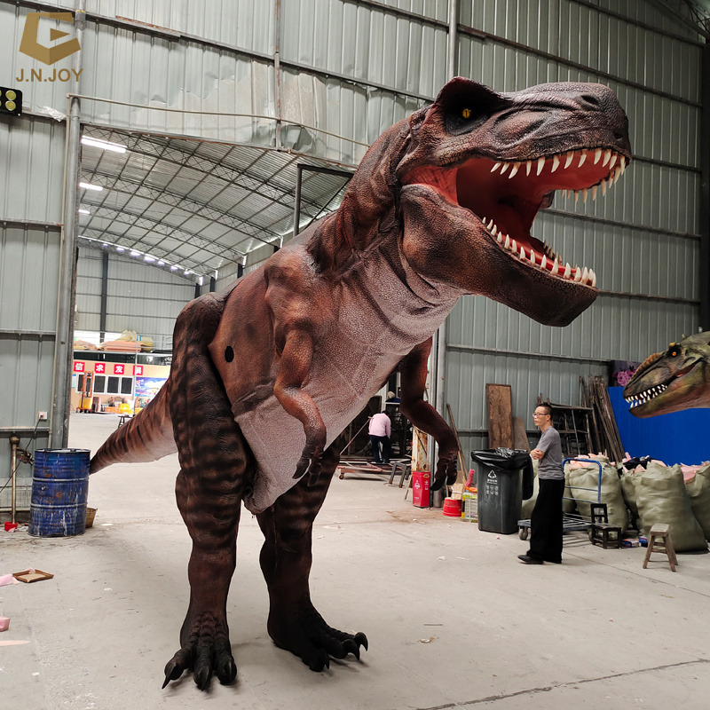 SGDC40 Factory customized 8M Trex dinosaur costume realistic adult dinosaur costume for sale