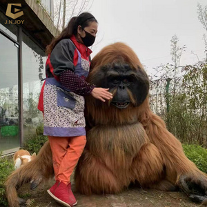 SGDC51 Hot sale real animal costume walking realistic gorilla costume for adults