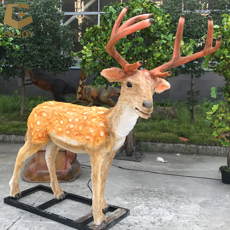 Most Popular Lifesize Animatronic Deer model realistic animatronic animal reindeer for sale