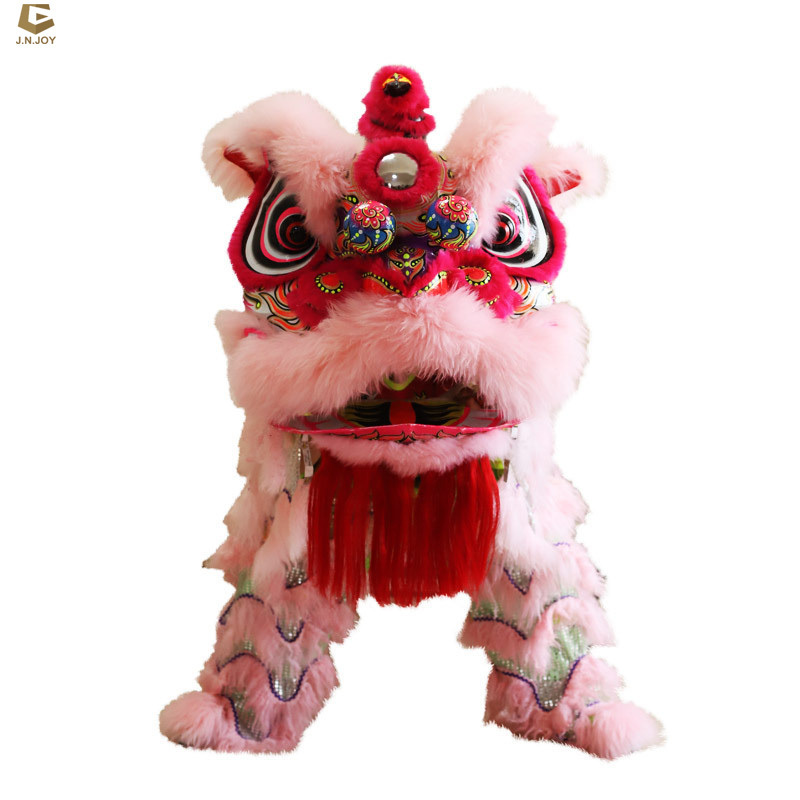 LD11 Chinese new year adult lion dance wool performance lion dance costume for sale