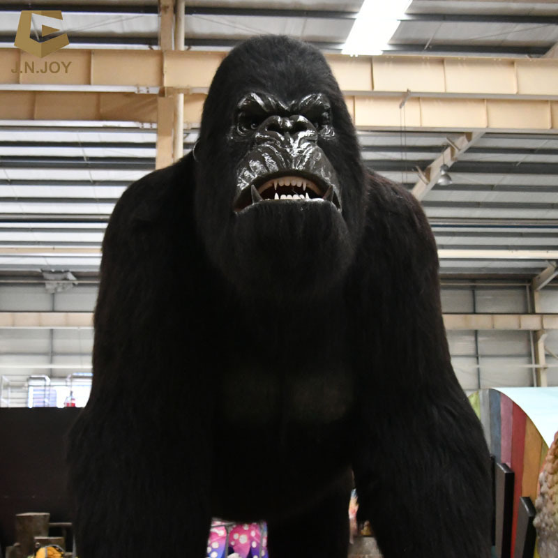 SGAI24 Robotic animatronic model realistic huge Full Size animal gorilla for zoo