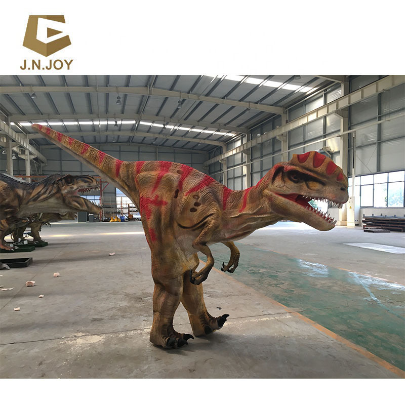 JN-CC-DC35 hand made realistic dinosaur costumes of velociraptor