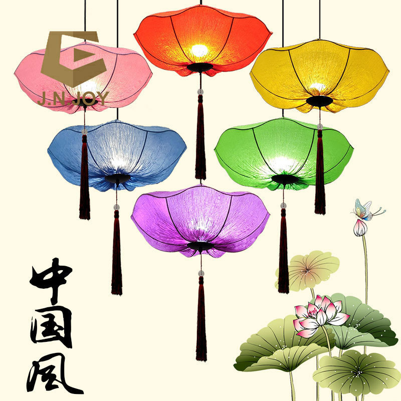 JNZ2237 Chinese Japanese Korean Rice Lantern Hanging Silk Lantern For Wholesale