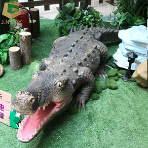 SGAI55 waterproof Remote Control Animatronic animal moving crocodile for park