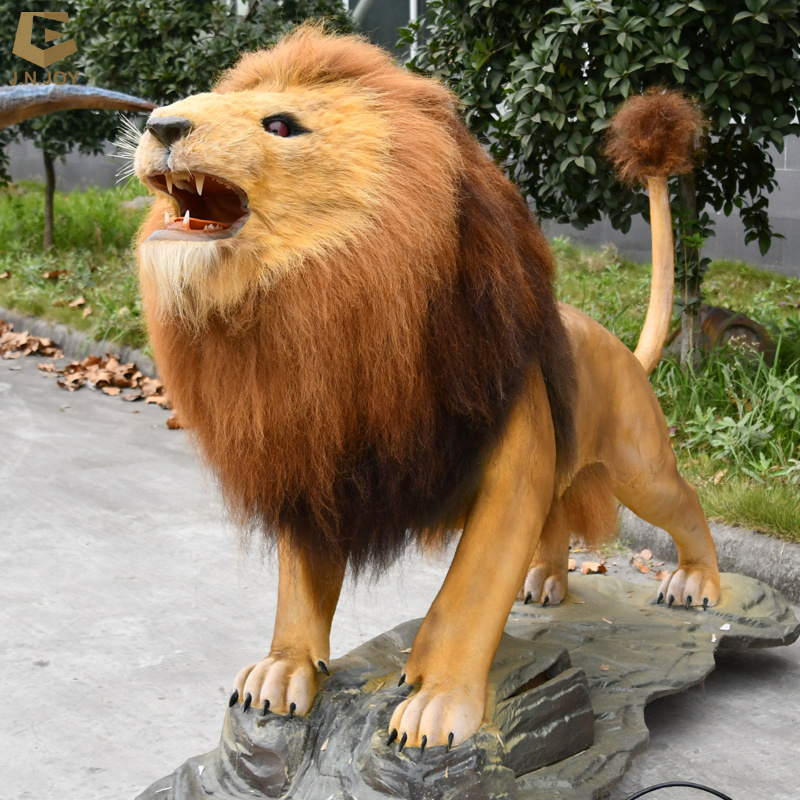 GO-69 Theme Park Life-size Animatronic Lion Suppliers