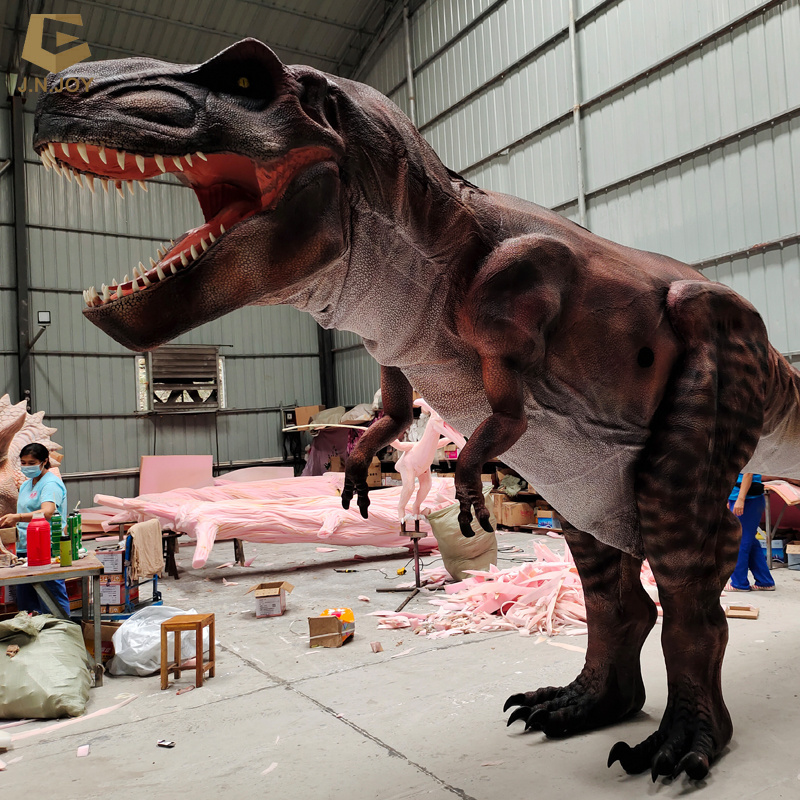 SGDC40 Factory customized 8M Trex dinosaur costume realistic adult dinosaur costume for sale