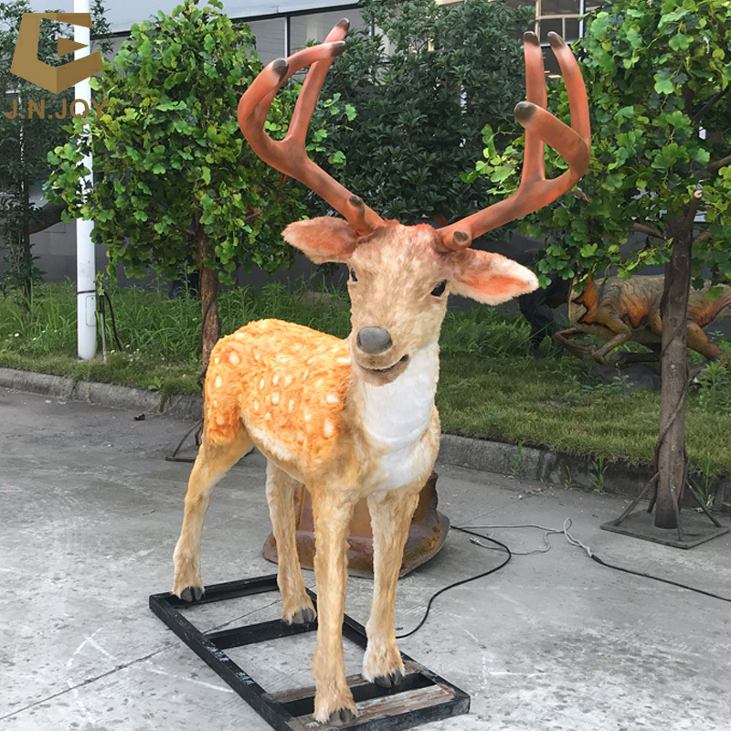 Most Popular Lifesize Animatronic Deer model realistic animatronic animal reindeer for sale