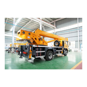 At a Loss 12 ton FAW Jiefang heavy duty truck mobile telescopic stick boom lifting crane