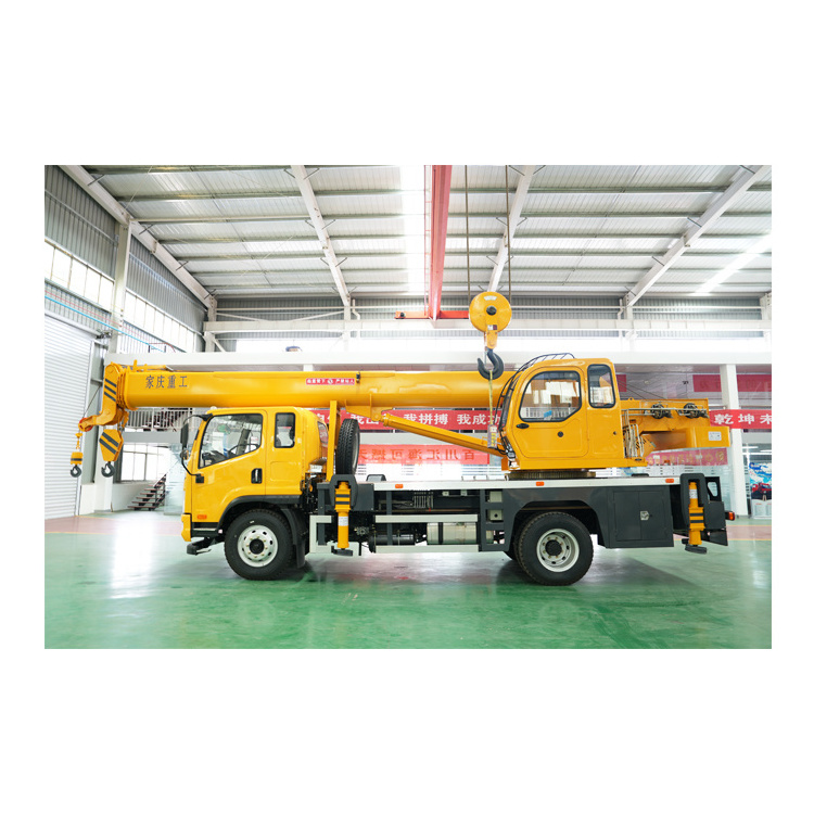 Discount 12 ton FAW Jiefang mechanical small crane small hydraulic construction crane mobile cargo crane