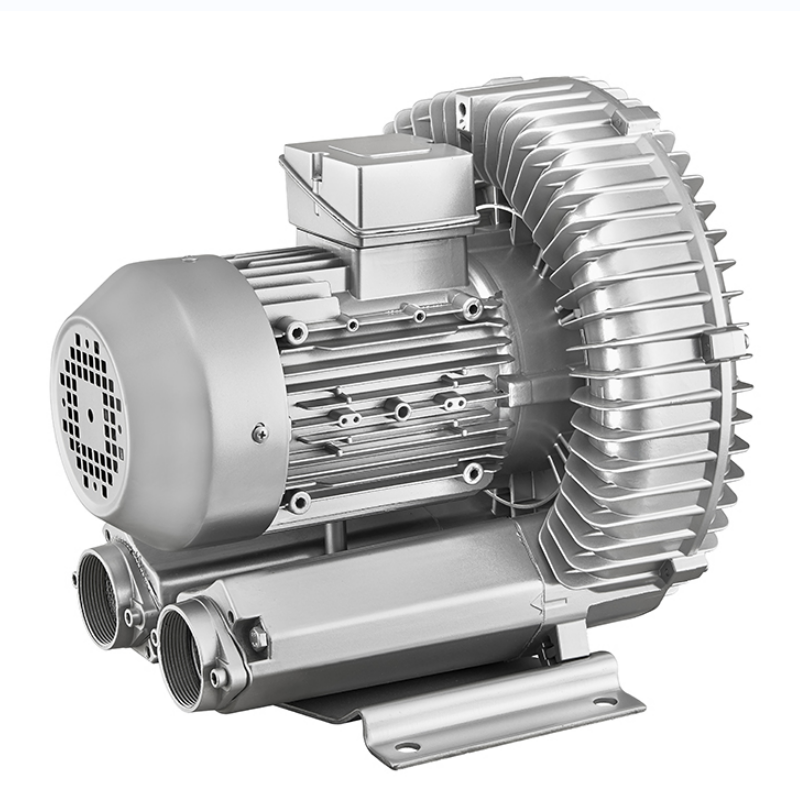 Three Phase 3-Phase Ring Air Blower Vacuum Pump Single-Stage 0.5HP~25HP Pump Regenerative Air Side Channel Blower