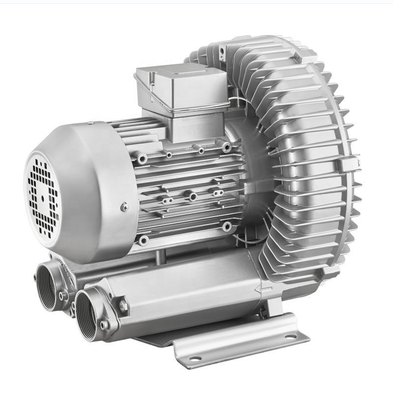 Three Phase 3-Phase Ring Air Blower Vacuum Pump Single-Stage 0.5HP~25HP Pump Regenerative Air Side Channel Blower