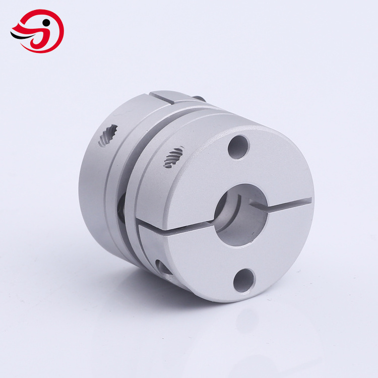 Sandblasting Oxidation Aluminum Type Couplings Disc Flexible Shaft For Encoder Coupling