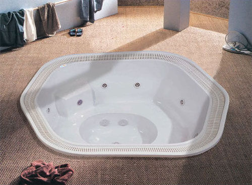 Built-in series commercial use underground hydro spa/7 person hot tub/built-in massage bathtubs JNJ SPA 305)