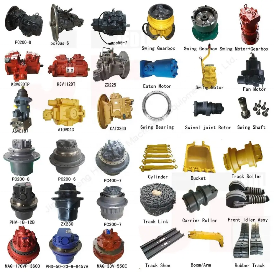 Excavator Hydraulic final drive repair Parts for cat Caterpillar Komatsu Hyundai Volvo Hitachi Kobelco Doosan Daewoo Warranty