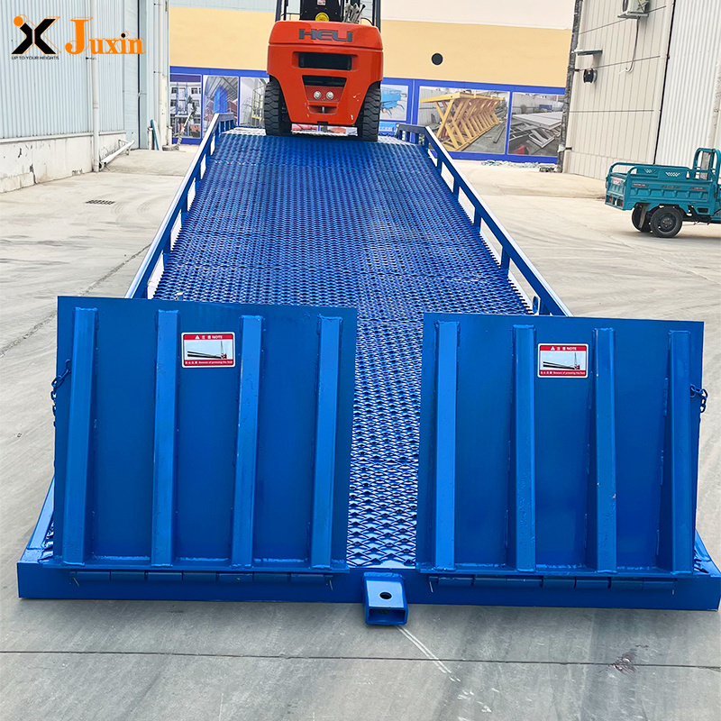 Inquiry about Hydraulic Truck Forklift Ramp Mobile Container Loading Ramp