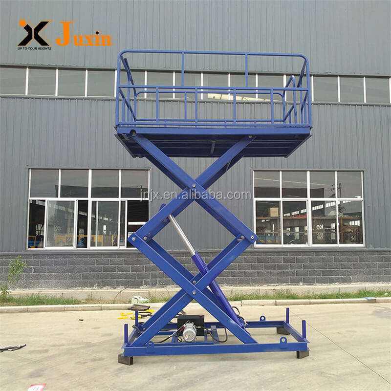 Stationary Fixed Hydraulic Platform Cargo Elevator Scissor Lift For Sale