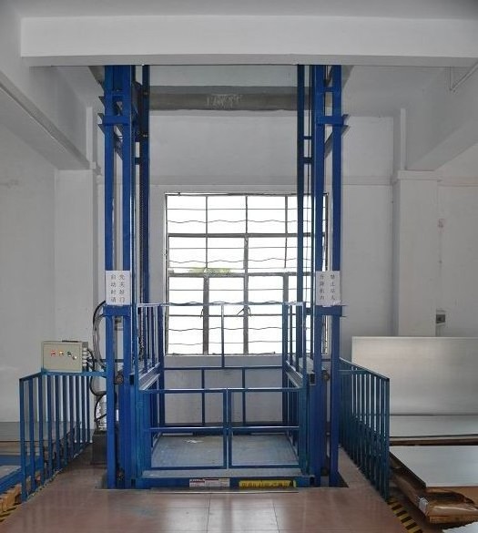 CE ISO 2021 China High Standard Elevating Cargo Hydraulic Material Platform Lift Truck