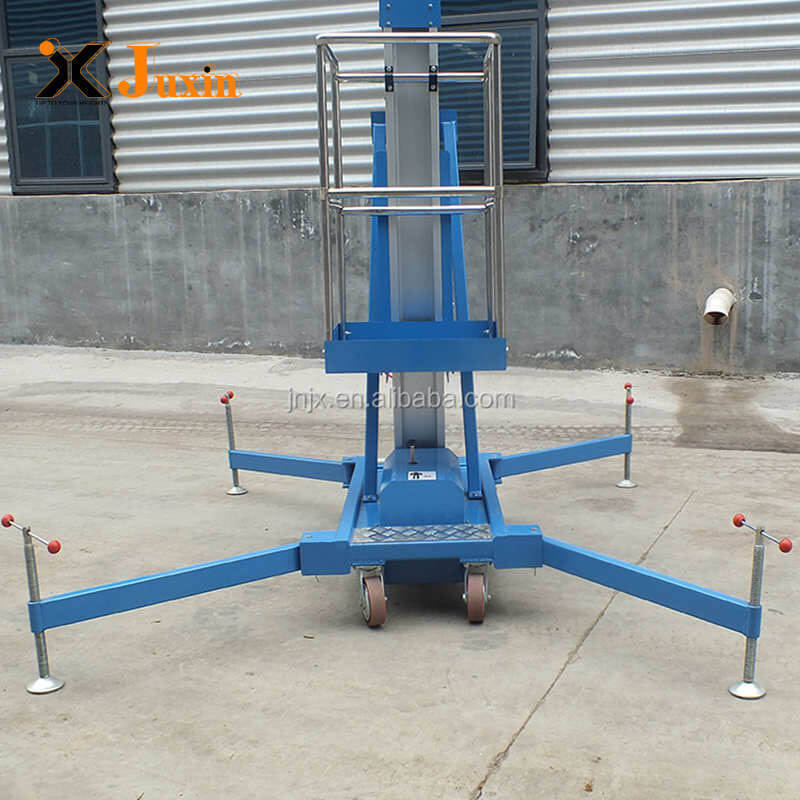 aluminum ladder lift aerial work platform pickup window cleaning ladder lift