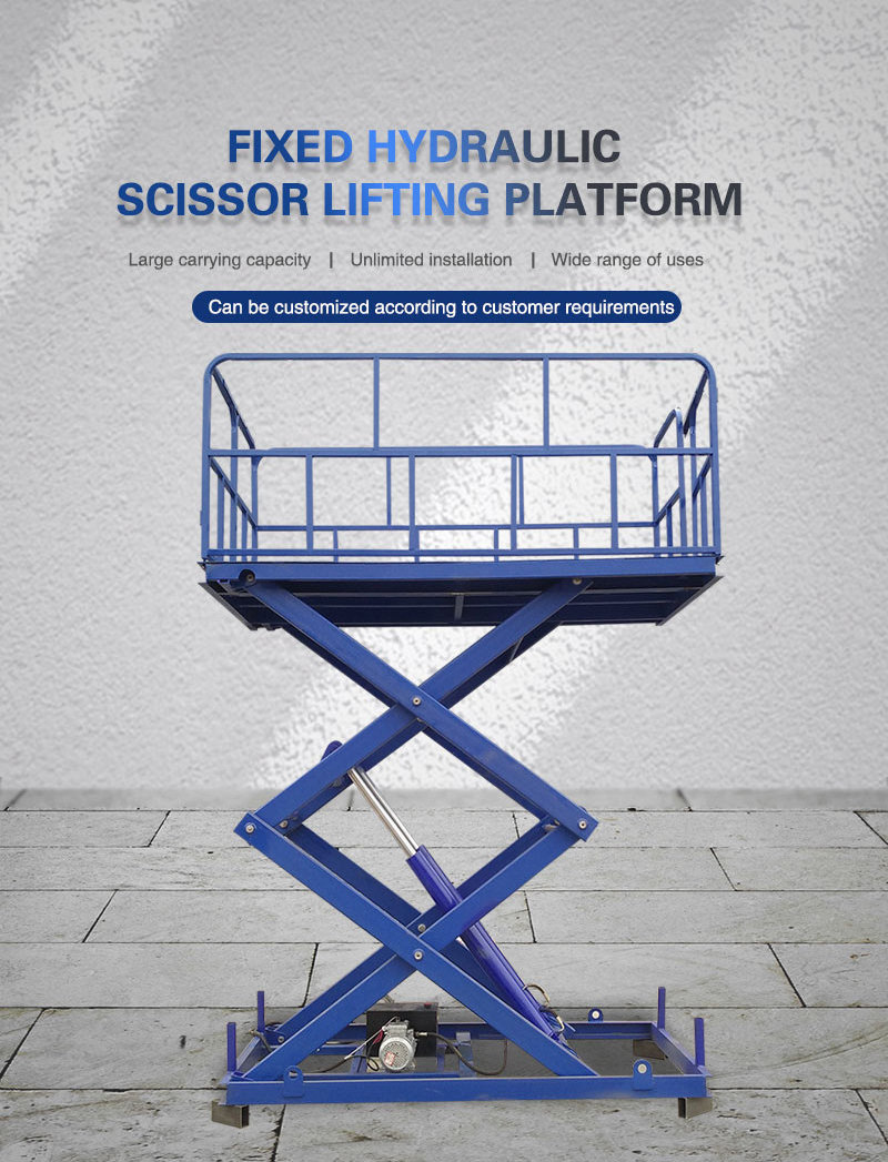 scissor lift platform elevator hydraulic stationary scissor lift for sale