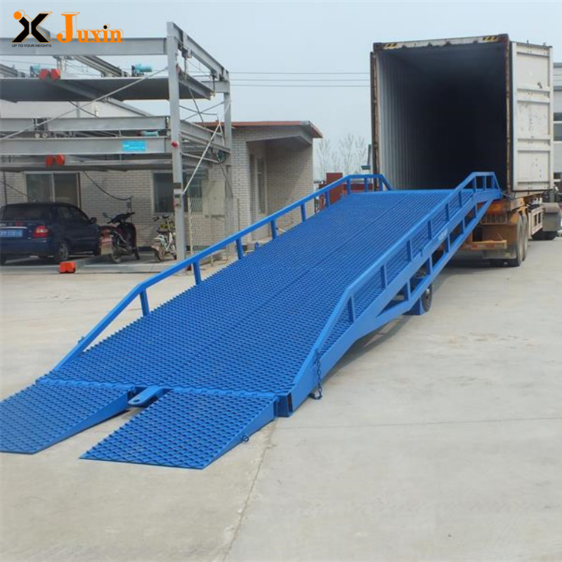 Inquiry about Hydraulic Truck Forklift Ramp Mobile Container Loading Ramp