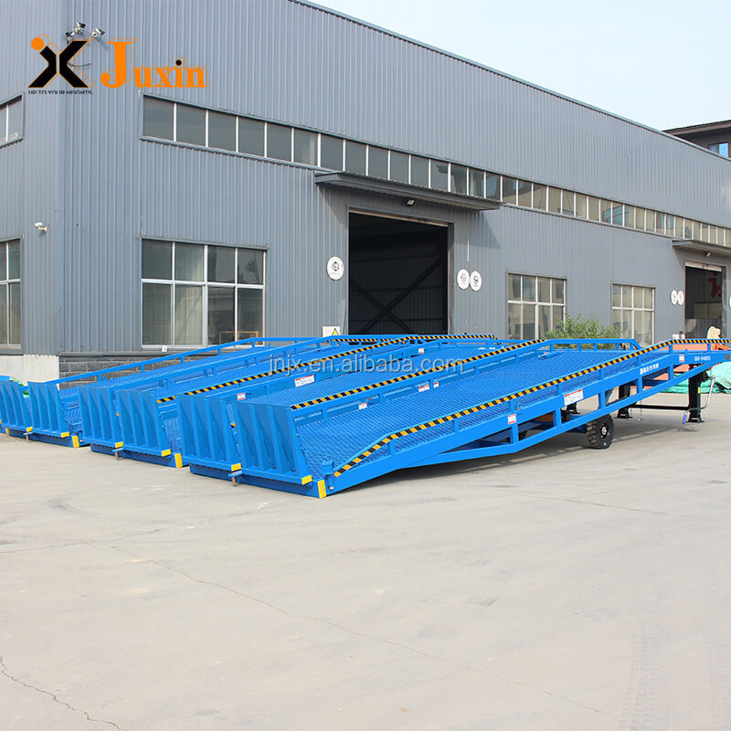 container loading bridge portable mobile hydraulic container load dock ramp Boarding bridge