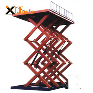 Stationary Fixed Hydraulic Platform Cargo Elevator Scissor Lift For Sale