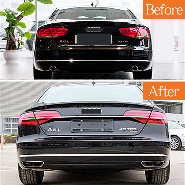 body kit  old upgrade new headlights taillights hood old change new retrofit accessories for Audi A8 2013-2018