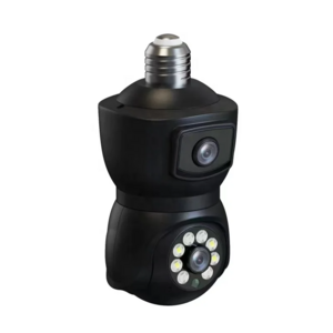 New 4MP High-Definition E27 Screw Socket Indoor AI Humanoid Tracking APP Push Notification Alarm Home Security Camera