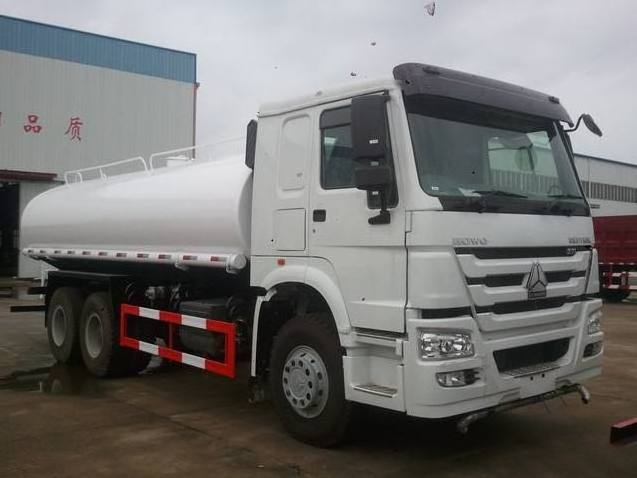 Sinotruk HOWO 371 6x4 driving capacity 20 cubic meters water spray bowser sprinkler tanker truck for sale