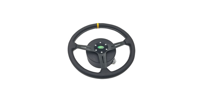 24V steering wheel motor 12v 50w 7N.m low speed 100rpm with John Deere adapter for autonomous agricultural vehicle tractors