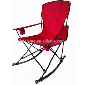 Folding rocking chair with armrest, the rocking chair , single swing chair