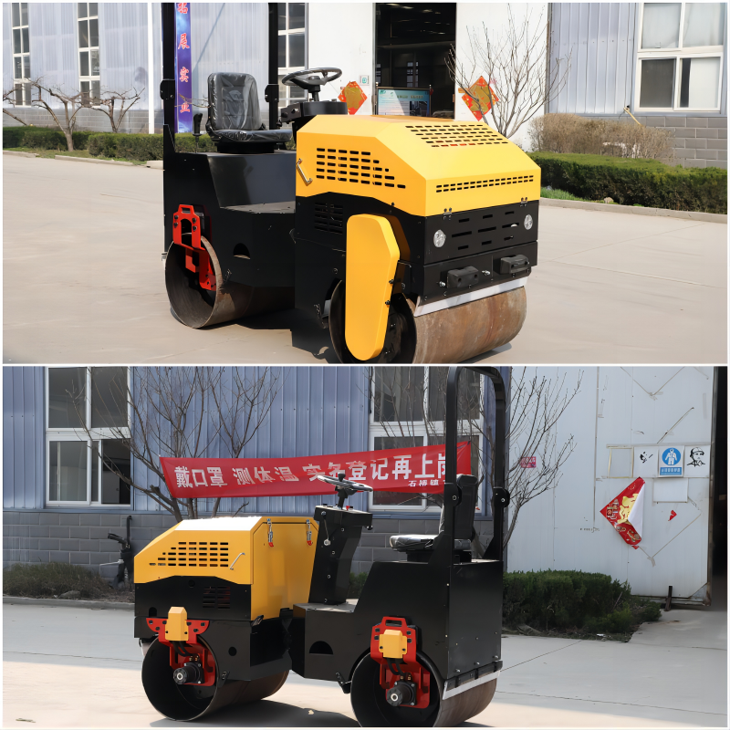 Cheap mini asphalt road roller compactor 1 ton to 3 ton Small road roller compactor machine Cheap vibrator roller compactor