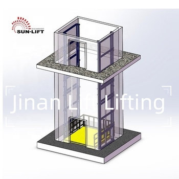 High Quality Chinese Shopping Platform For Widely Use Construction Site Cargo Lift Small Freight Elevator