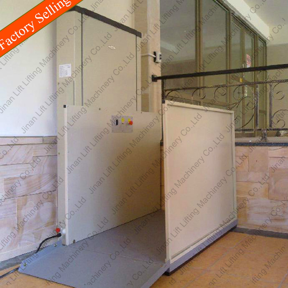 Vertical small elevator lift outdoor wheelchair lift for disabled