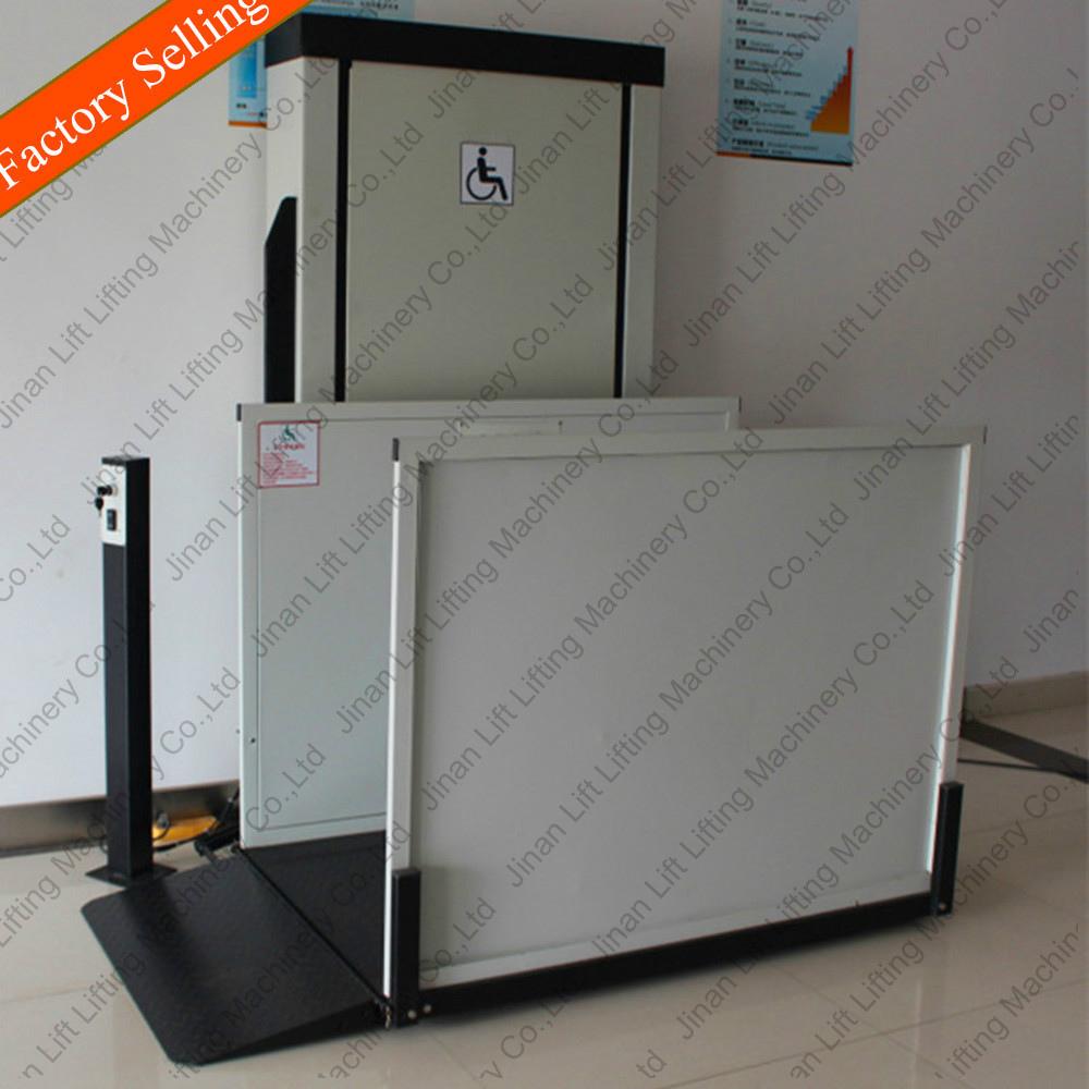 Vertical small elevator lift outdoor wheelchair lift for disabled