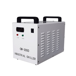 Industrial water chiller cw3000 Factory Price co2 laser tube small air cooled water chiller cw3000