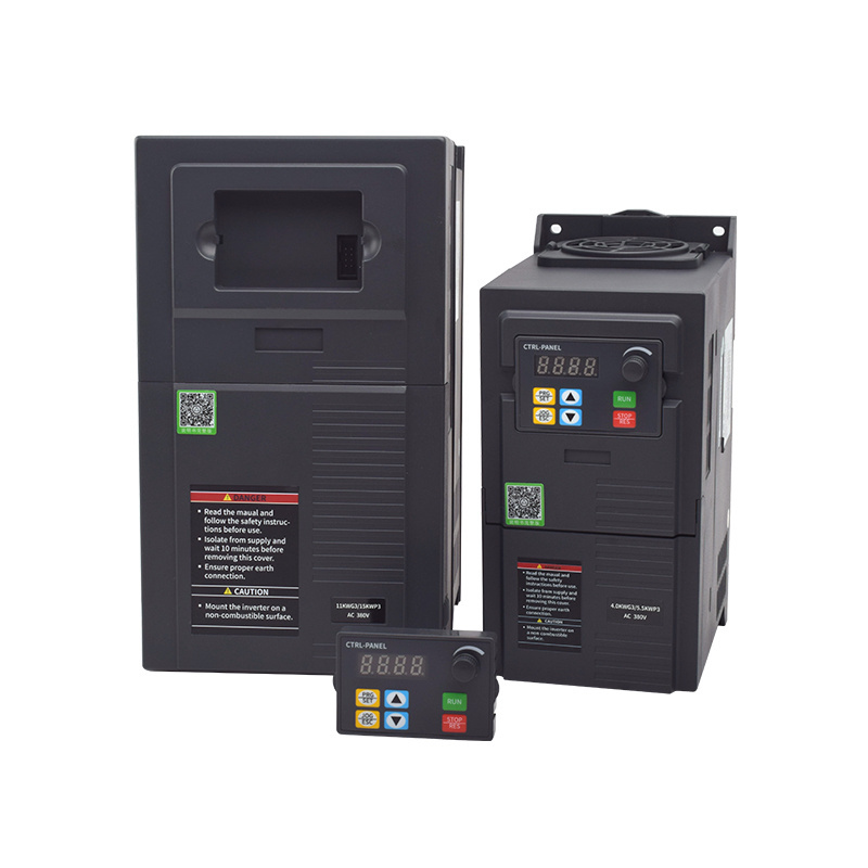 LIHAN 0.75KW-11KW 220v/380v Small Power Vfd  inverter drive 3phase mini high Frequency Inverter