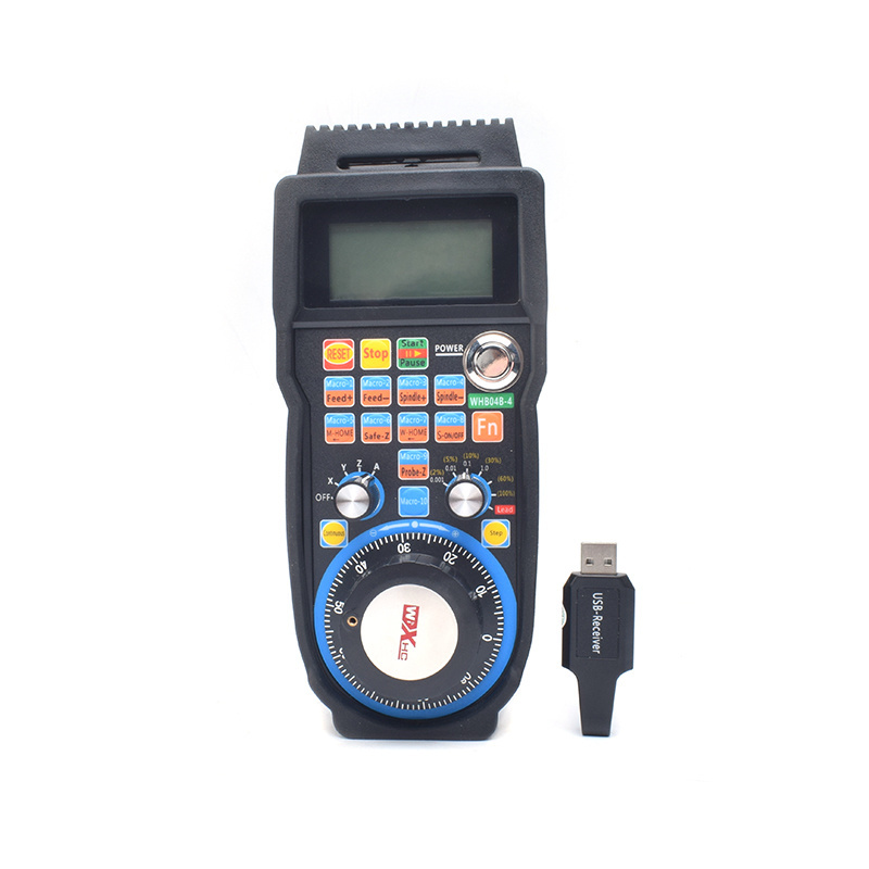 Xhc Brand Mach3 cnc controller Mpg Handwheel Electromagnetic Pulse Generator WHB04B-4 Hand Wheel for CNC Router Machine