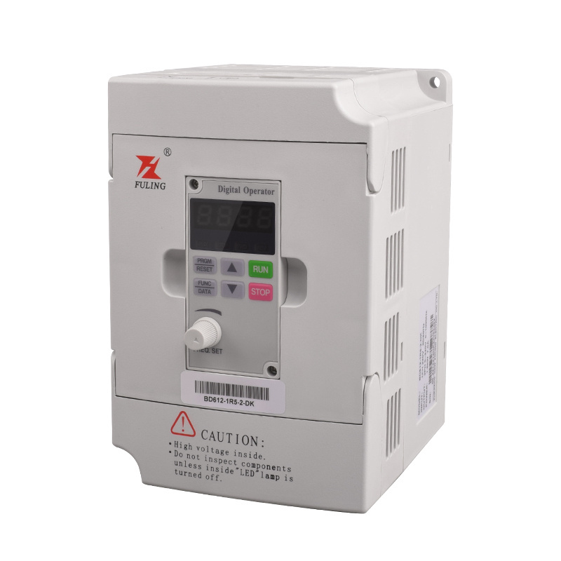 Fuling inverter Vfd 1.5kw 3 Phase Frequent Convert Inverter Variable Frequency Drive 0-1000hz Spindle Motor Speed Control