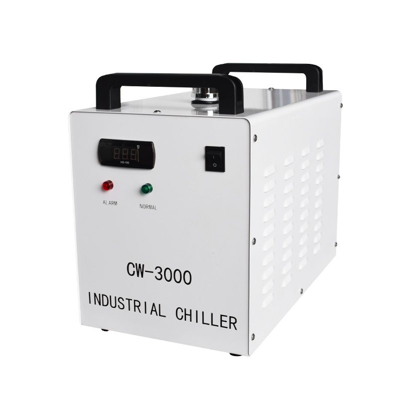 Industrial water chiller cw3000 Factory Price co2 laser tube small air cooled water chiller cw3000