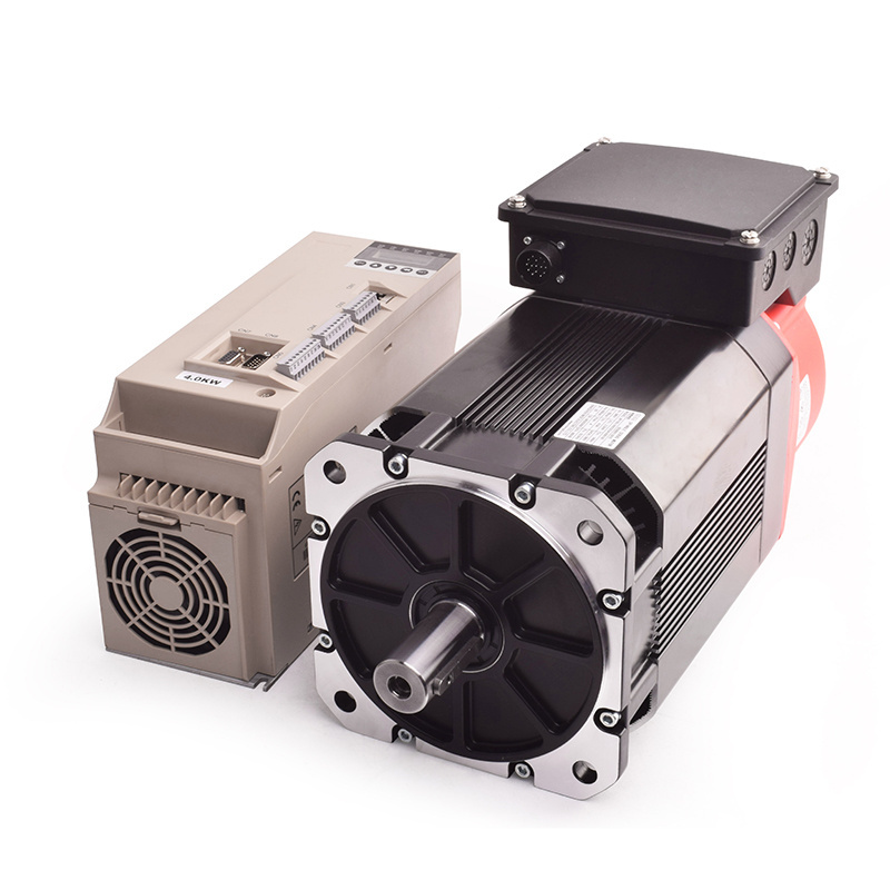 mige 2.2kw 3.7kw 8000rpm high torque servo motor kits cnc spindle servo motor for cnc drive ac Servo high torque spindle Motor