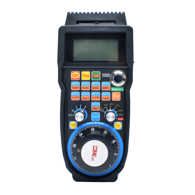 Xhc Brand Mach3 cnc controller Mpg Handwheel Electromagnetic Pulse Generator WHB04B-4 Hand Wheel for CNC Router Machine