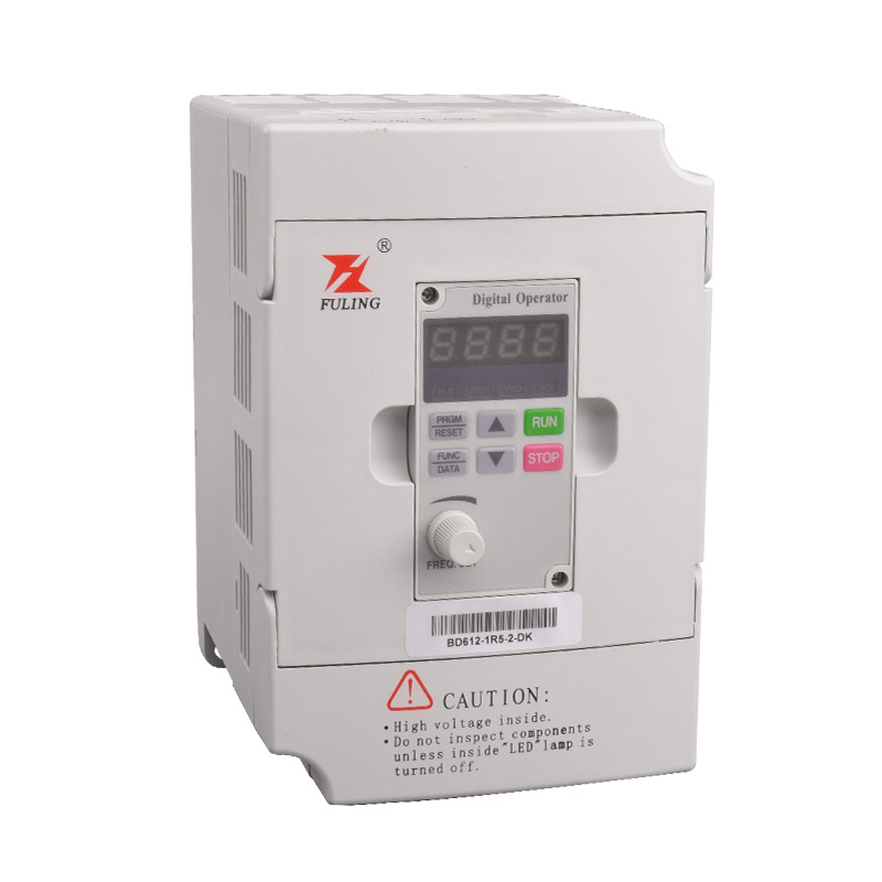 Fuling inverter Vfd 1.5kw 3 Phase Frequent Convert Inverter Variable Frequency Drive 0-1000hz Spindle Motor Speed Control